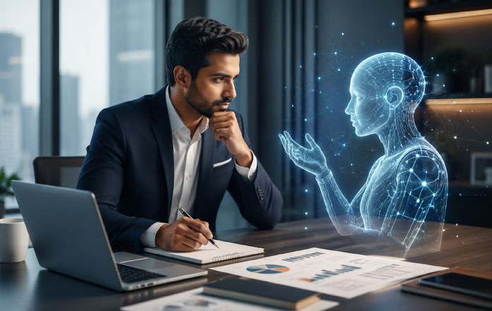 CEO Using AI as a Thinking Partner to Win Clients
