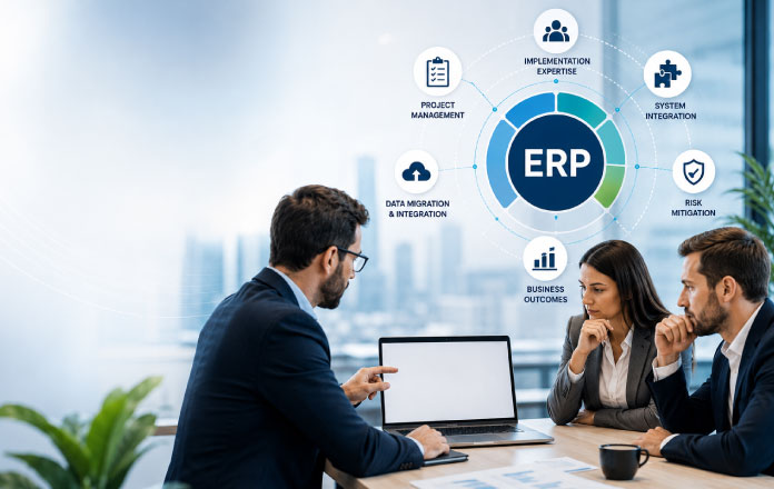 Collaborative ERP Strategy in a Modern Office
