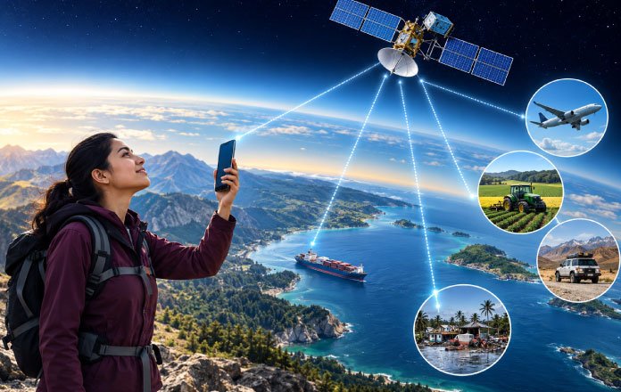 Satellite D2D connectivity