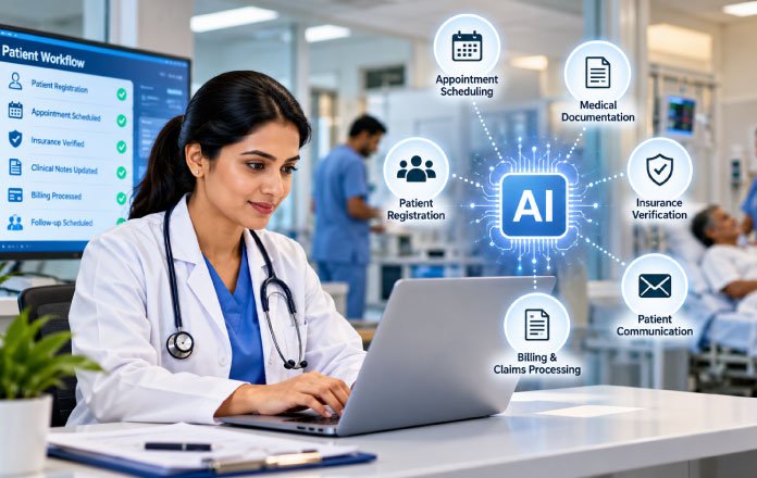 AI healthcare workflow automation